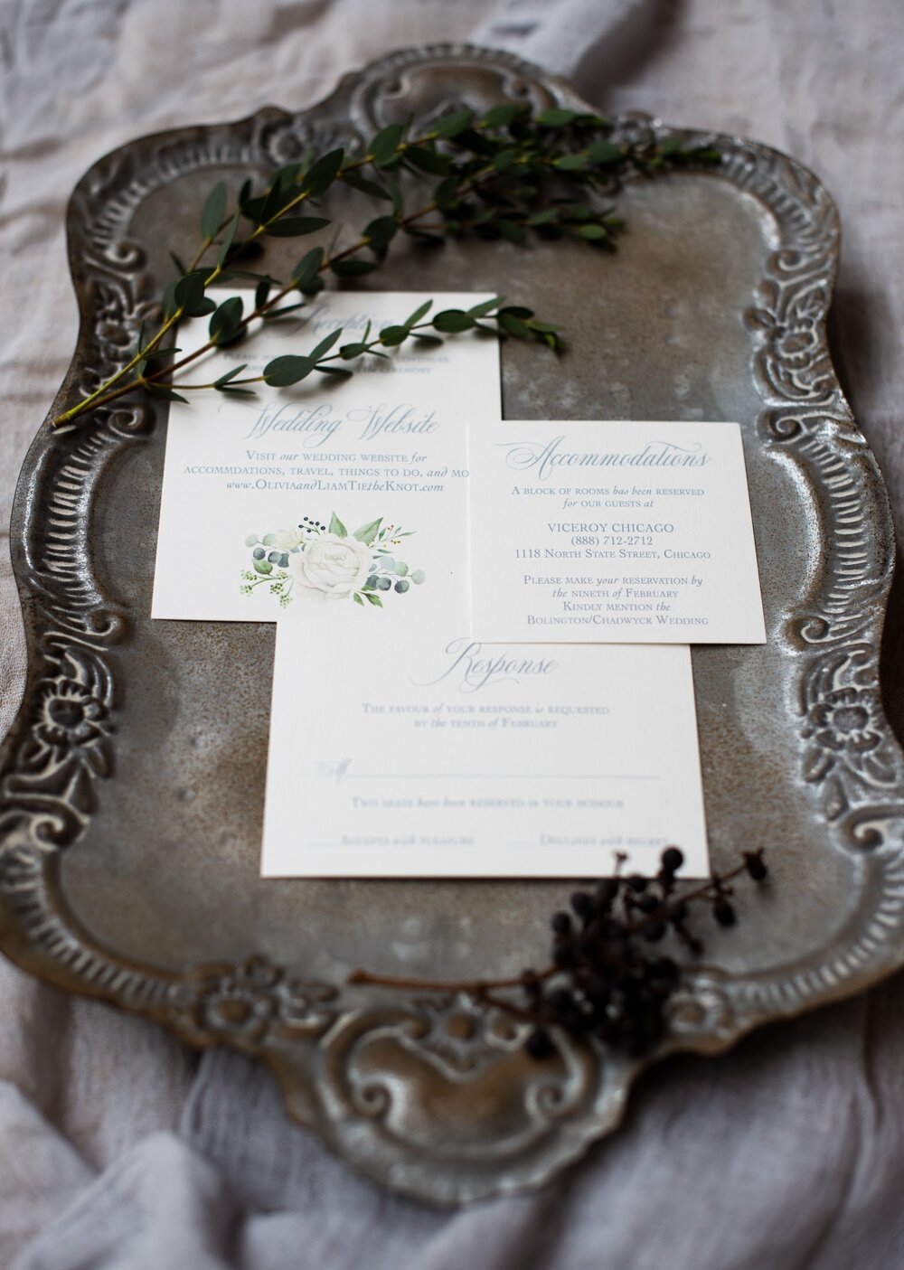 Wedding invitations by Essi Photography