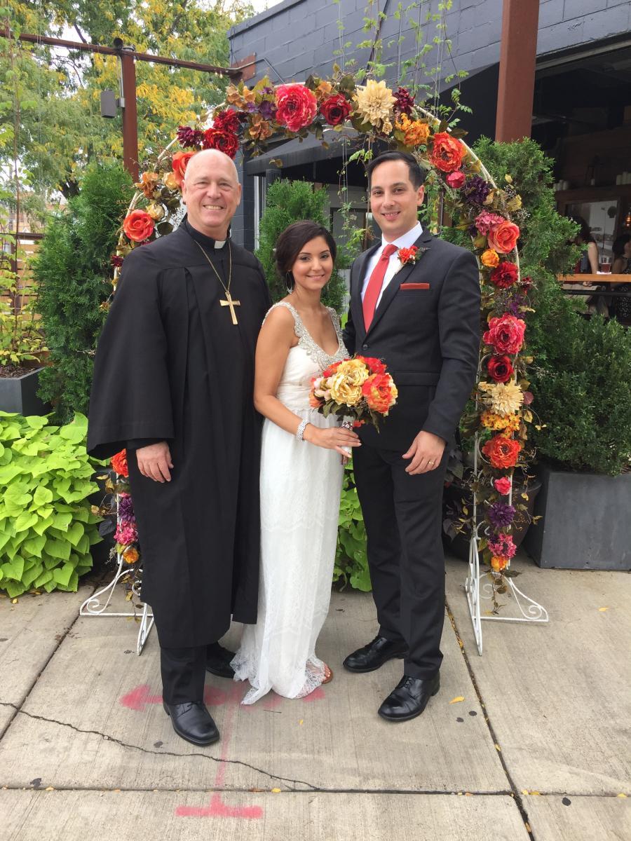 Chicago Wedding Officiant, Reverend Daniel L. Harris