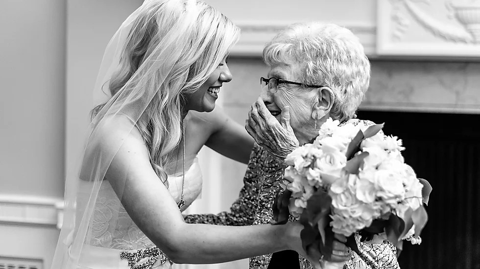 Jen Boris Photo - CWS gallery image - bride with grandmother